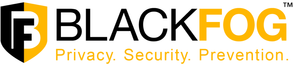 Logo BlackFog solution protection des données