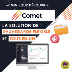Vidéo 2 minutes pour découvrir Comet solution de sauvegarde flexible et tout-en-un