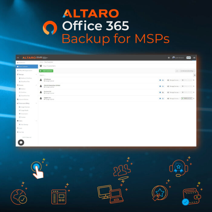 Solutions Altaro 2 Solution de sauvegarde et restauration pour les MSP