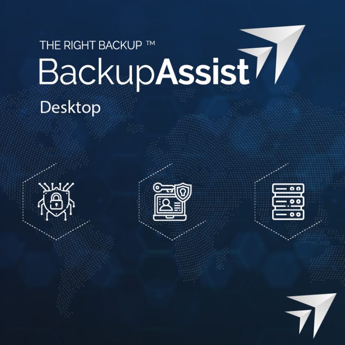 Visuel BackupAssist Desktop