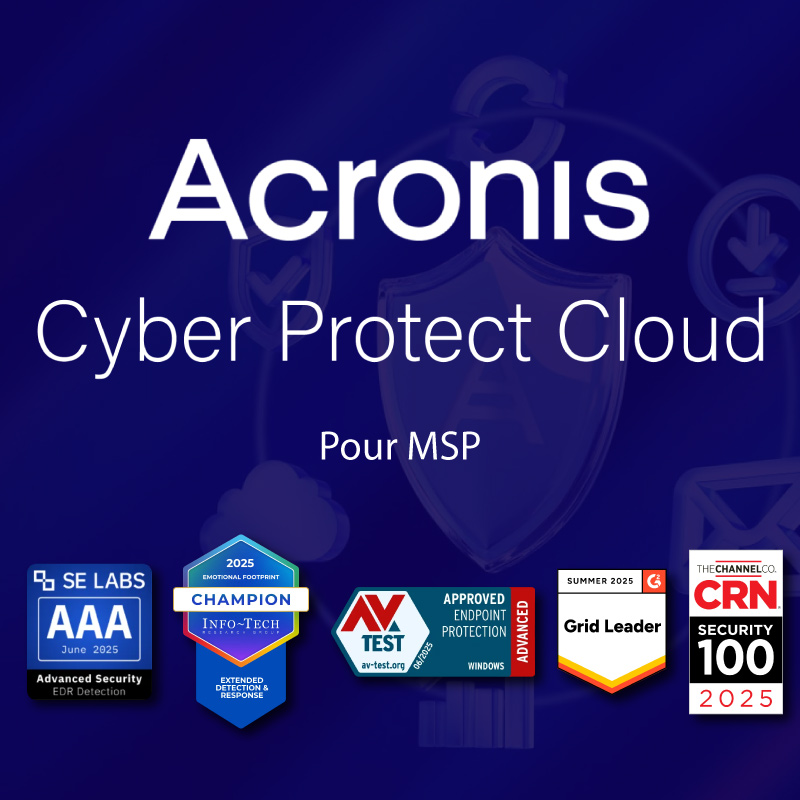 Acronis Cyber Protect Cloud (consolidation)
