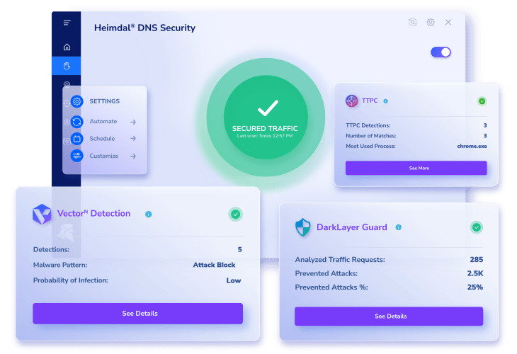 Heimdal DNS Filtering