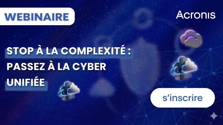 Webinaire Acronis