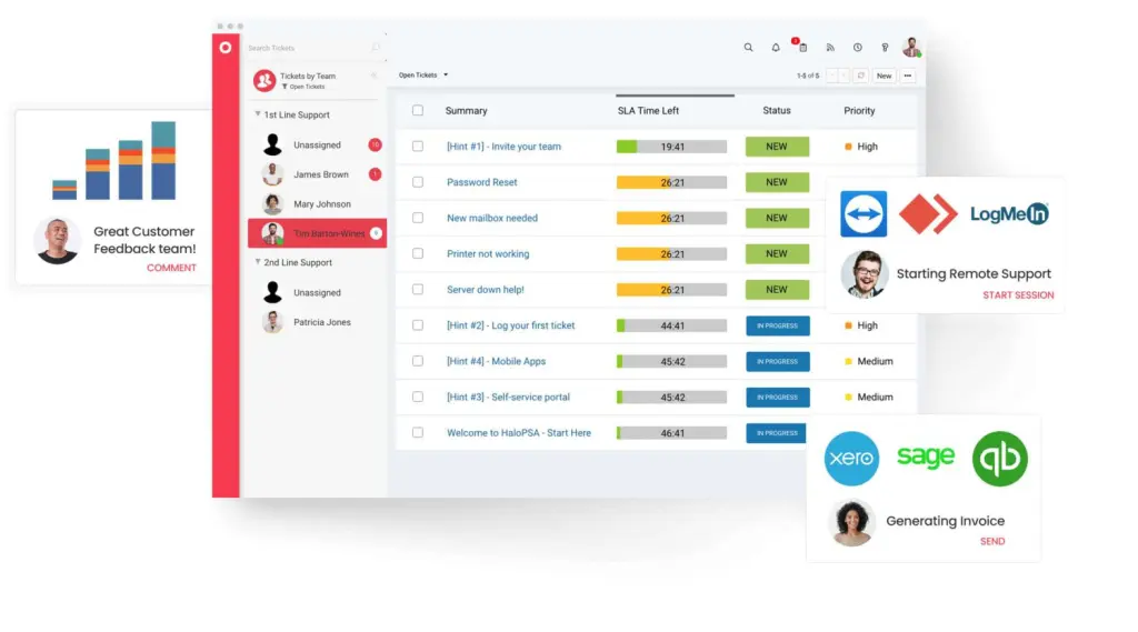 Plateforme HaloPSA