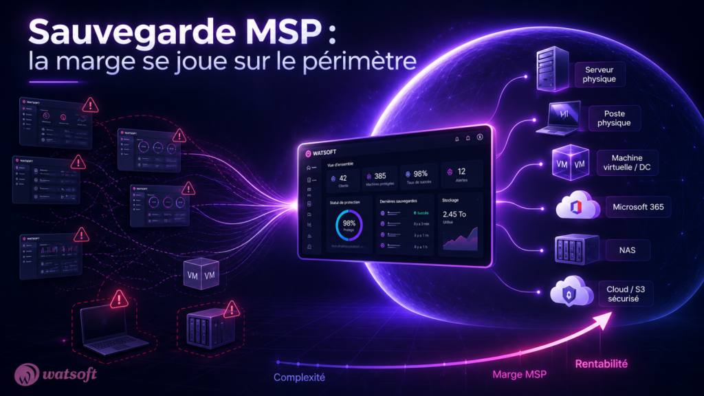 sauvegarde msp