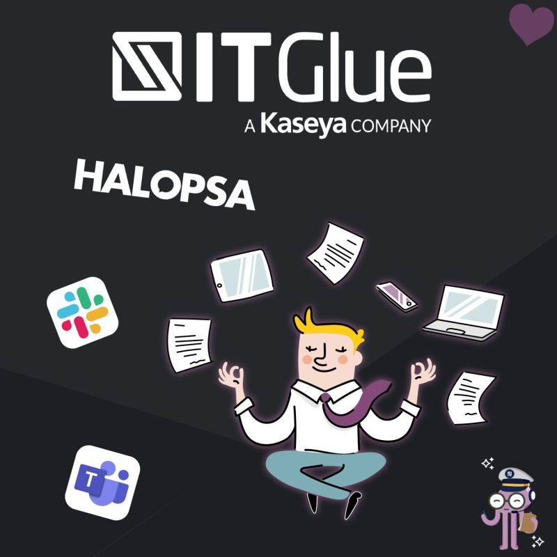 IT Glue est une solution qui permet un stockage et une récupération efficace de toute la documentation