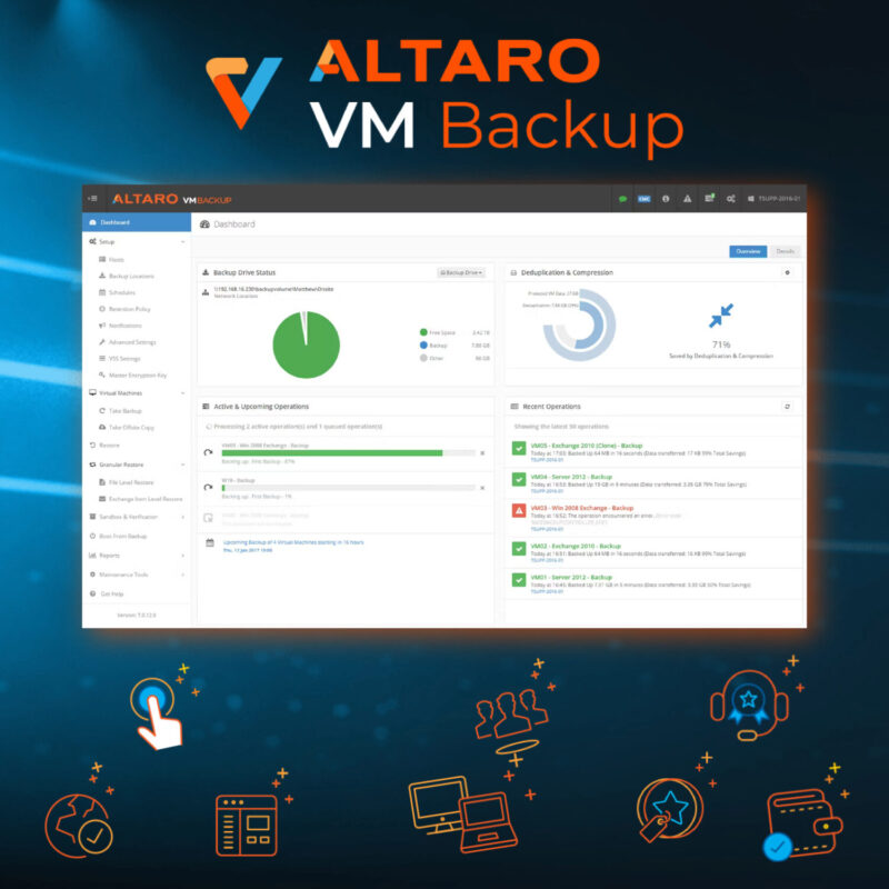 Altaro VM Backup solution de sauvegarde et restauration des machines